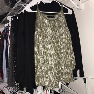 Olive Green Blouse